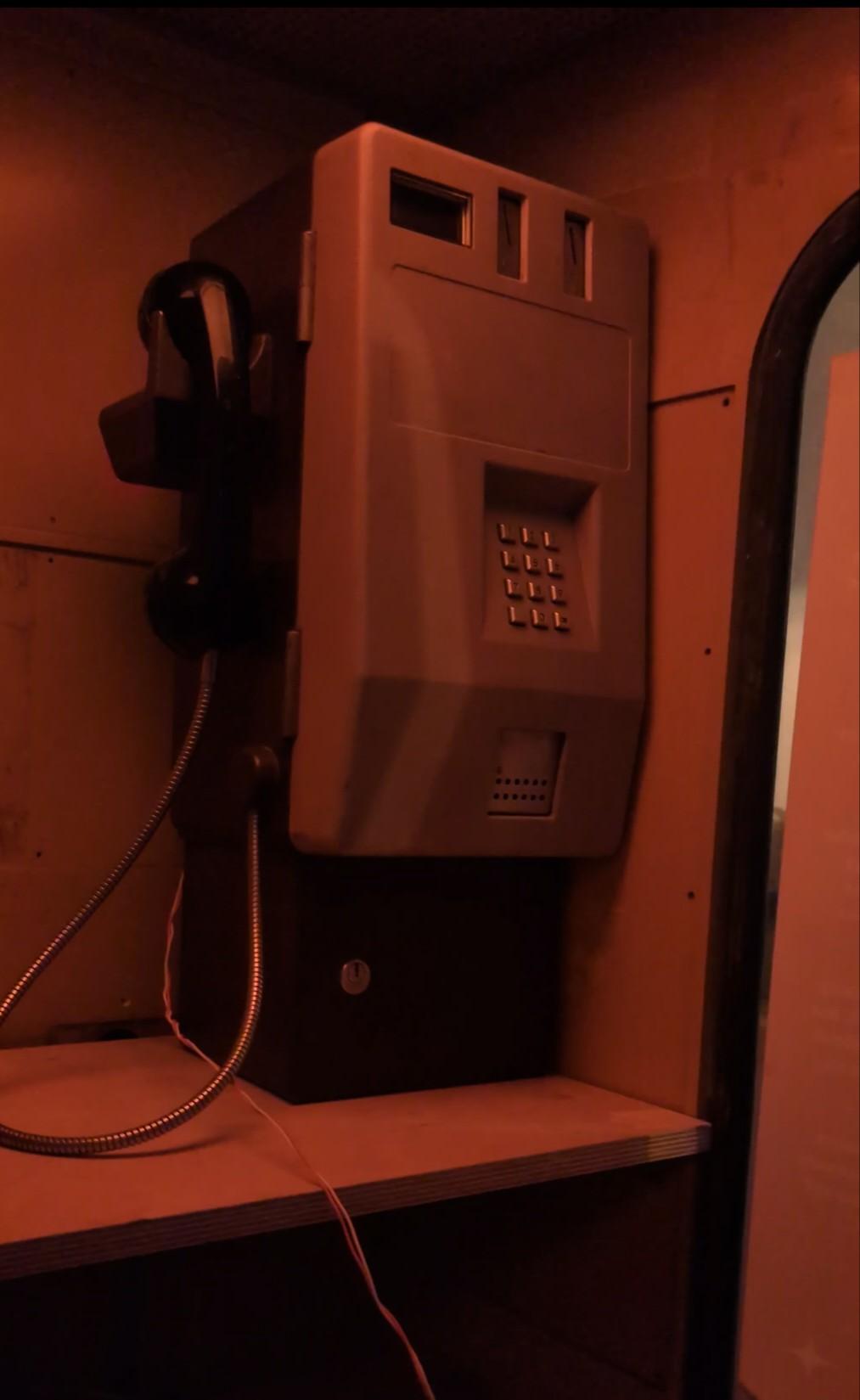 Clubtelefon in der Telefonzelle